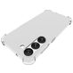 Mobigear Cushion Durchsichtig Samsung Galaxy S23 Hülle Flexibles TPU Backcover Stoßfest - Transparent