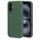 Mobiparts iPhone 16 Silikon Backcover - Forest Green