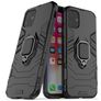 Mobigear Armor Ring iPhone 11 Hülle Hardcase Backcover Stoßfest mit Ringhalter - Schwarz