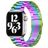 Mobigear Antwerp Edelstahl Apple Watch Armband Faltschließe - 42/41/40/38 mm