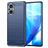 Mobigear Brushed Slim OPPO Reno 7 Lite Hülle Flexibles TPU Backcover - Blau
