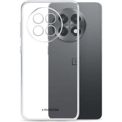 Mobilize Gelly Case Durchsichtig OnePlus 13R Hülle Flexibles TPU Backcover - Transparent