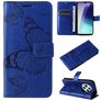 Mobigear Butterfly Xiaomi Redmi 14C Hülle Klapphülle Geldbörse - Blau