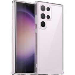 Mobigear Crystal Transparent Samsung Galaxy S24 Ultra Hardcase Backcover - Transparent
