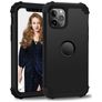 Mobigear Ultra Tough iPhone 11 Pro Max Hülle Hardcase Backcover Stoßfest - Schwarz