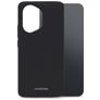 Mobilize Rubber Gelly Honor 600 Lite Hülle Flexibles TPU Backcover - Schwarz