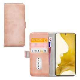 Mobilize Elite Gelly Samsung Galaxy S22 Plus Hülle Klapphülle Geldbörse - Soft Pink