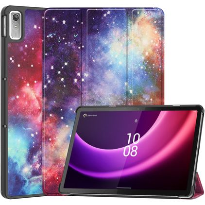 Mobigear Tri-Fold Lenovo Tab P11 Gen 2 Klapphülle - Galaxis