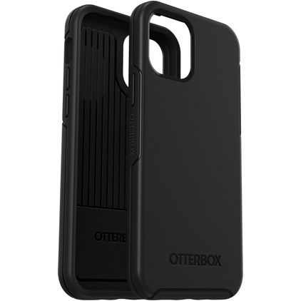 OtterBox Symmetry iPhone 12 Hülle Hardcase Backcover Stoßfest - Schwarz