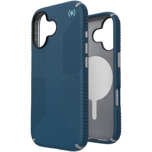 Speck Presidio2 Grip iPhone 17 MagSafe Hülle Hardcase Backcover Stoßfest - Deep Sea Blue