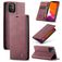 CaseMe 013 iPhone 11 Klapphülle Portemonnaie - Rot