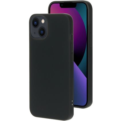 Mobiparts iPhone 13 Silikon Backcover - Schwarz