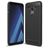 Mobigear Brushed Slim Samsung Galaxy A8 (2018) Hülle Flexibles TPU Backcover - Schwarz