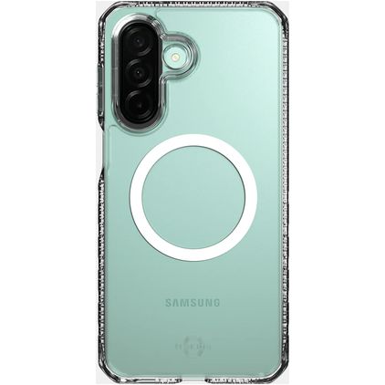 ITSKINS Level 2 HybridMagClear R Durchsichtig Samsung Galaxy A27 MagSafe Hülle Hardcase Backcover Stoßfest - Transparent
