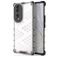 Mobigear Honeycomb HONOR 70 Hardcase Backcover Shockproof - Weiß