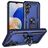 Mobigear Armor ring Samsung Galaxy A16 Hülle Hardcase Backcover Stoßfest mit Ringhalter - Blau