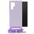 Mobilize Lanyard Gelly Samsung Galaxy S23 Ultra Flexibles TPU Handykette - Pastel Purple