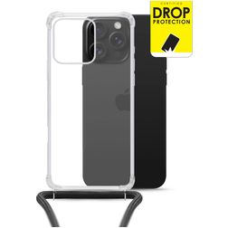 My Style Loop Durchsichtig iPhone 16 Pro Flexibles TPU Handykette - Transparent