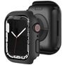 Mobigear Colors Dünn Apple Watch - 45 mm Hardcase Hülle - Schwarz