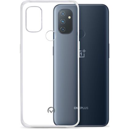 Mobilize Gelly Durchsichtig OnePlus Nord N100 Hülle Flexibles TPU Backcover - Transparent