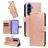 Mobigear Butterfly Samsung Galaxy S26 Plus Hülle Klapphülle Geldbörse - Roségold