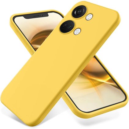 Mobigear Colors OnePlus Nord 3 Hülle Flexibles TPU Backcover - Gelb