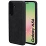 Mobiparts Classic Samsung Galaxy A56 MagSafe Hülle TPU,Kunstleder Backcover - Graphite Black