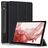 Mobigear Tri-Fold Samsung Galaxy Tab S9 Plus Klapphülle + Stylus-Halter - Schwarz