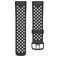 Mobigear Sport Plus Buckle Silikon Fitbit Charge 5 Armband Dornschließe - Schwarz