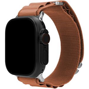 Mobilize Alpine Nylon Apple Watch Armband Dornschließe - 42/41/40/38 mm - Terracotta