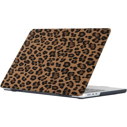 Mobigear Hardshell MacBook Air 13 Zoll (2022-2026) Hardcase Hülle MacBook Case - Braun - Model A2681 / A3113 / A3240 / A3449