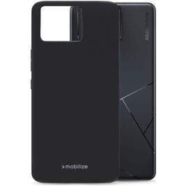 Mobilize Rubber Gelly ASUS Zenfone 11 Ultra Hülle Flexibles TPU Backcover - Matt Black