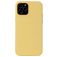 Mobigear Rubber Touch iPhone 13 Pro Silikon Hülle Backcover - Gelb