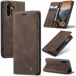 CaseMe 013 Samsung Galaxy A56 Hülle Klapphülle Geldbörse - Braun