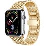 Mobigear Dragon Edelstahl Apple Watch Armband Faltschließe - 49/46/45/44 mm - Gold