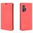 Mobigear Retro Slim Motorola Edge Plus Hülle Klapphülle Geldbörse - Rot