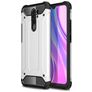 Mobigear Outdoor Xiaomi Redmi 9 Hülle Hardcase Backcover Stoßfest - Silber
