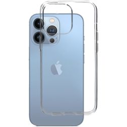 Mobiparts Classic Transparent iPhone 13 Pro TPU (flexibel) Backcover - Transparent