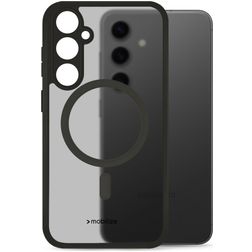 Mobilize Hybrid Samsung Galaxy S24 FE MagSafe Hülle Hardcase Backcover Stoßfest - Schwarz