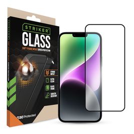 Striker Xtreme Impact iPhone 13 Pro Max Panzerglas Gehärtetes Glas Displayschutz - Hüllenfreundlich