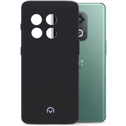 Mobilize Rubber Gelly OnePlus 10 Pro Hülle Flexibles TPU Backcover - Matt Black