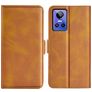Mobigear Slim Magnet Realme GT Neo 3 Hülle Klapphülle Geldbörse - Cognac