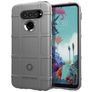 Mobigear Rugged Shield LG K51s TPU (flexibel) Backcover Shockproof - Grau