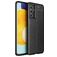 Mobigear Luxury Samsung Galaxy A82 5G Hülle Flexibles TPU Backcover - Schwarz
