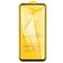 Mobigear Premium Samsung Galaxy A11 Panzerglas Displayschutz - Hüllenfreundlich - Schwarz