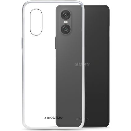 Mobilize Gelly Durchsichtig Sony Xperia 10 VI Hülle Flexibles TPU Backcover - Transparent