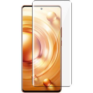 Mobigear Premium Vivo X80 Pro Panzerglas Gehärtetes Glas Displayschutz - Hüllenfreundlich - Schwarz