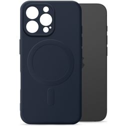 My Style Protective Flex iPhone 16 Pro MagSafe Hülle Flexibles TPU Backcover - Marineblau