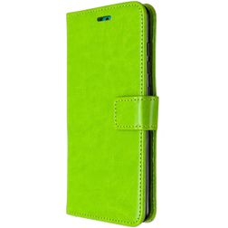Mobigear Wallet Samsung Galaxy A51 Hülle Klapphülle Geldbörse - Grün