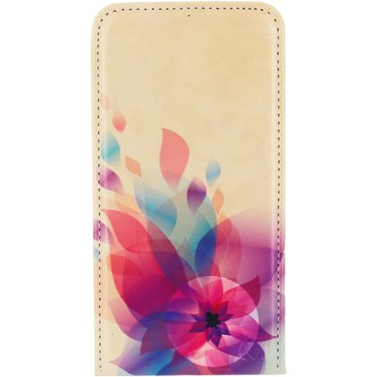 Mobilize Premium Magnet iPhone 5C Hülle Flipcase - Fire Flower